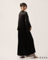 Ankle-Length Crush Satin & Polyester Three-Piece Set 61951